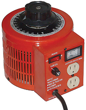 3KVA 0-130VAC Variable  Autotransformer